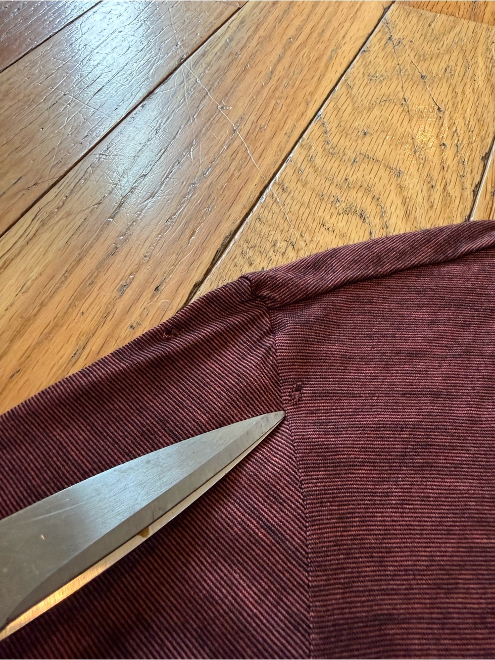 Bombas Merino Wool Tencel Blend Long Sleeve Shirt Men’s Size Large Cranberry Red - Picture 11 of 11